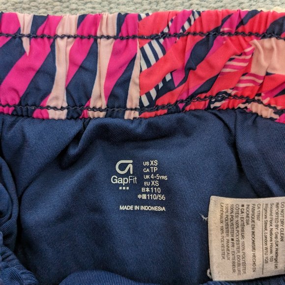 GAP Fit Girls athletic shorts XS 4/5 - Picture 6 of 7